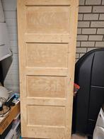 Houten binnendeur, Doe-het-zelf en Verbouw, Deuren en Horren, Ophalen, Gebruikt, 80 tot 100 cm, Binnendeur