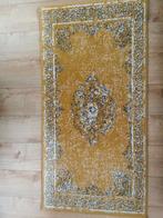 Okergeel Vloerkleed (140x70 cm), Huis en Inrichting, Ophalen, Gebruikt, Vintage, 50 tot 100 cm