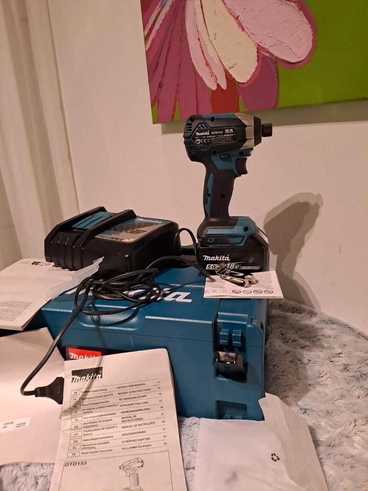 Makita DTD153 Slagschroevendraaier, Doe-het-zelf en Verbouw, Gereedschap | Boormachines, Boor- en Schroefmachine, Ophalen of Verzenden