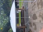 Te koop bimini parasol wit, Watersport en Boten, Ophalen of Verzenden, Gebruikt, Overige typen