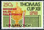 Indonesie 1116-pf - Thomas Cup Badminton, Postzegels en Munten, Postzegels | Azië, Zuidoost-Azië, Verzenden, Postfris