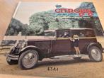 Boek hardcover Citroën C4 C6 jaren 20 30 veelal chassis izgs, Ophalen of Verzenden, Zo goed als nieuw, Citroën