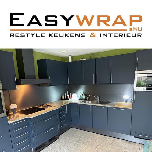 Keukenwrap, re-style kan in één dag!, Huis en Inrichting, Keuken | Complete keukens, Nieuw, Overige typen, Ophalen of Verzenden