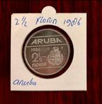 2 1/2 florin 1986 Beatrix Aruba rijksdaalder Fdc, Postzegels en Munten, Munten | Amerika, Ophalen of Verzenden