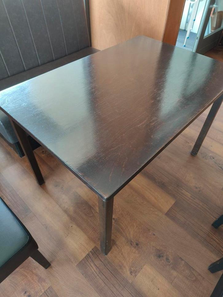 Horeca Tafels - Bruin Cafe Stijl, Zakelijke goederen, Horeca | Meubilair en Inrichting, Meubilair, Gebruikt, Ophalen