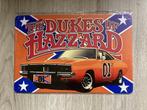 Metalen reclamebord "The Dukes of Hazzard", (geen emaille), Ophalen of Verzenden, Nieuw