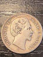Zilveren Duitse 2 mark 1876, Verzenden, Duitsland, Losse munt, Zilver
