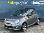 Fiat 500 C 1.2 500S Cabrio *sportstoelen alcantara *16 inch, Gebruikt, 4 cilinders, Cabriolet, Bedrijf