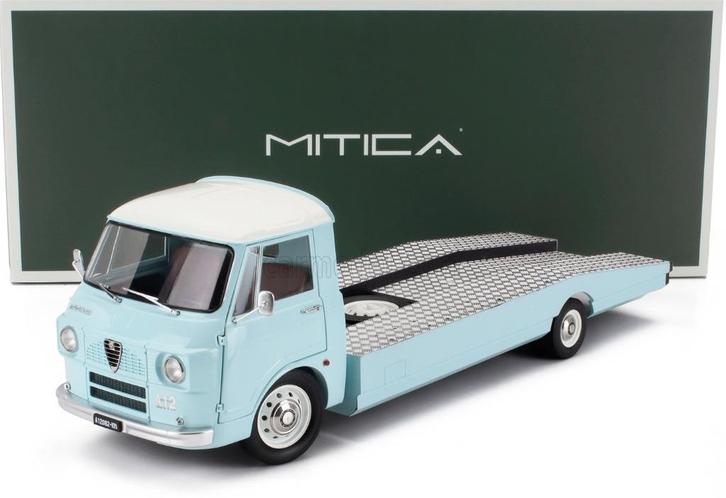 Alfa Romeo A12 (F12) Carro Attrezzi, blauw, 1/18, Mitica, Hobby en Vrije tijd, Modelauto's | 1:18, Nieuw, Auto, Overige merken