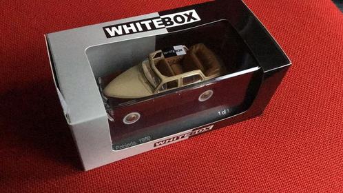 WHITE BOX GAZ M20 POBIEDA 1950 CABRIO+ VITRINE+DOOS LIM EDIT, Hobby en Vrije tijd, Modelauto's | 1:43, Nieuw, Auto, Ophalen of Verzenden