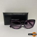 Dsquared Patricia DQ0170 Dames Zonnebril in Koker, Overige merken, Gebruikt, Bruin, Ophalen of Verzenden