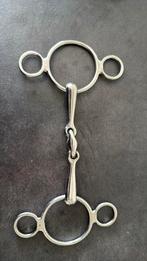 Dubbel gebroken pessoa bit 14,5 cm, Ophalen of Verzenden, Gebruikt, Springen