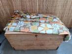 2 retro vintage gordijnen, Ophalen of Verzenden, Gebruikt, 100 tot 150 cm