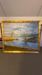 Schilderij op doek, Antiek en Kunst, Kunst | Schilderijen | Klassiek, Ophalen of Verzenden