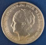 muntstuk Wilhelmina 2½ gulden 1943, Verzenden, Zilver, Koningin Wilhelmina, Losse munt