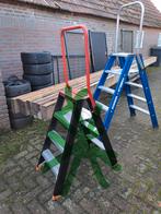 DAS trap / 2xVouwtrap ,ladder., Doe-het-zelf en Verbouw, Ladders en Trappen, Ophalen, Gebruikt, Minder dan 2 meter