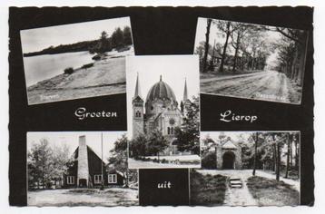 Groeten uit Lierop 5-luik (oa scouting blokhut kerk) 1966 beschikbaar voor biedingen