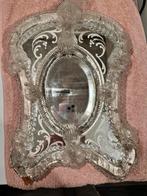 Elegante Antieke Handgeslepen Spiegel - €135 Venetiaans, Antiek en Kunst, Minder dan 100 cm, Minder dan 50 cm, Ophalen