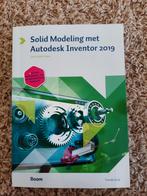 Solid Modeling met Autodesk Inventor 2019, Ophalen of Verzenden, Zo goed als nieuw