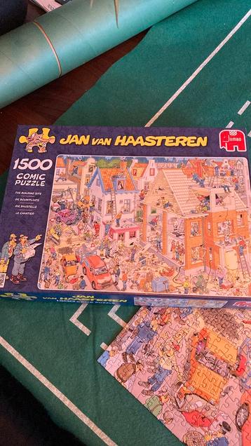 Jan van Haasteren 1500 stukjes compleet beschikbaar voor biedingen