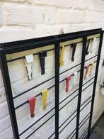 Vintage Toonladder kapstok - Coen de vries - Devo jaren 1950, Huis en Inrichting, Wandkapstok, Verzenden, Zo goed als nieuw, Minder dan 100 cm