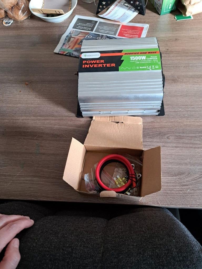 Omvormer 1500 watt vrachtwagen, Ophalen of Verzenden, Nieuw, Overige merken