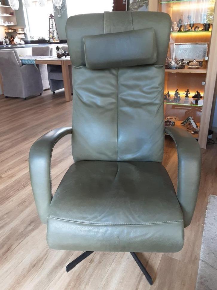 Pprominent sta op stoel large, Huis en Inrichting, Stoelen, Zo goed als nieuw, Eén, Leer, Metaal, Overige kleuren, Ophalen