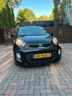 Kia Picanto 1.0 Cvvt 5-DRS 2015 Zwart, Auto's, Voorwielaandrijving, Euro 5, Stof, Zwart