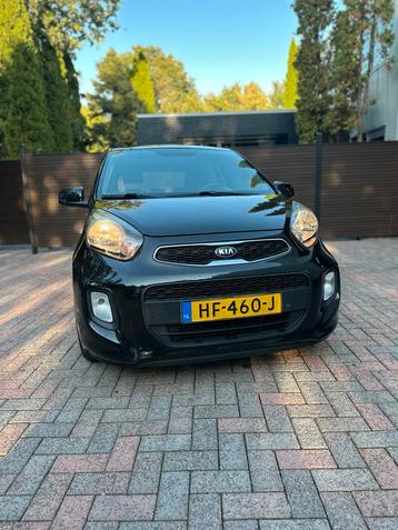 Kia Picanto 1.0 Cvvt 5-DRS 2015 Zwart beschikbaar voor biedingen
