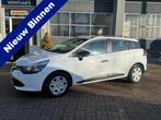 Renault Clio Estate 0.9 TCe Authentique 01-2014 71.736 KM ap, Voorwielaandrijving, Stof, Zwart, Wit