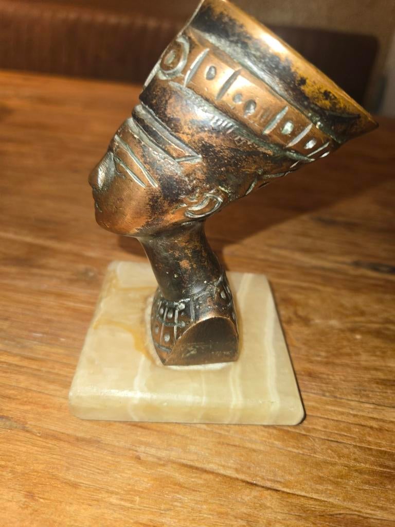 Nefertiti Buste, Vintage, Antiek en Kunst, Kunst | Beelden en Houtsnijwerken, Ophalen of Verzenden
