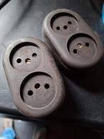 Bakelieten stopcontacten, Ophalen of Verzenden, Stopcontact