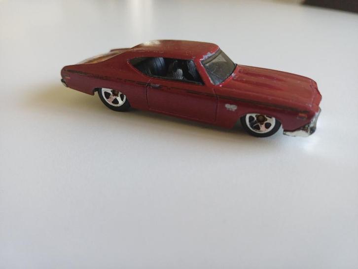 HOT WHEELS '69 CHEVY CHEVELLE SS, Hobby en Vrije tijd, Modelauto's | Overige schalen, Gebruikt, Auto, Ophalen of Verzenden