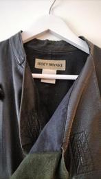 Issey Miyake Lederen Jasje, Kleding | Dames, Maat 38/40 (M), Issey Miyake, Zwart, Ophalen of Verzenden