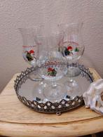 Drie verschillende bierglazen van La Chouffe 🍺, Verzamelen, Biermerken, Verzenden, Zo goed als nieuw, Glas of Glazen, Overige merken