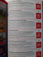 Kortingsbonnen 2025., Tickets en Kaartjes, Kortingen en Cadeaubonnen, Drie personen of meer, Kortingsbon, Overige typen