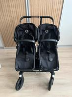 Duo kinderwagen Bugaboo Donkey 5 all black, Kinderen en Baby's, Kinderwagens en Combinaties, Zo goed als nieuw, Ophalen, Kinderwagen