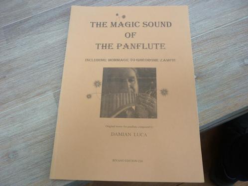 Damian Luca - The magic sound of the panfluit, Muziek en Instrumenten, Bladmuziek, Zo goed als nieuw, Artiest of Componist, Overige instrumenten