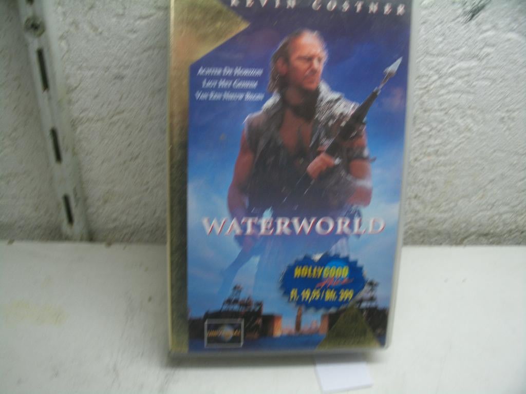 vhs 218b waterworld, Alle leeftijden, Ophalen of Verzenden, Zo goed als nieuw, Actie en Avontuur