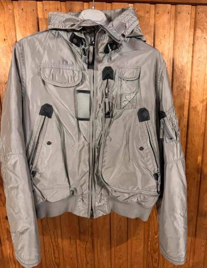 Parajumper Jas - Stijlvol en Warm, Kleding | Heren, Jassen | Winter, Zo goed als nieuw, Overige maten, Grijs, Ophalen of Verzenden