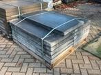 11 stuks Oud Hollandse tegels 120x60x7 Antraciet RESTPARTIJ, Tuin en Terras, Tegels en Klinkers, Ophalen, Nieuw, Beton, Terrastegels