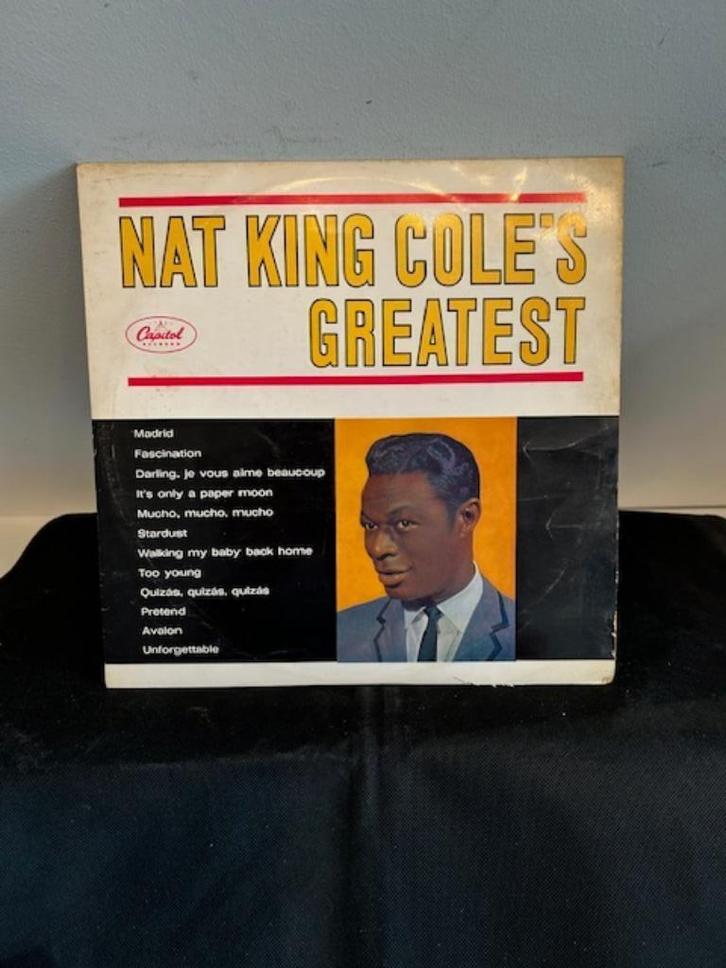 Nat King Cole's Greatest, Cd's en Dvd's, Vinyl | Jazz en Blues, Zo goed als nieuw, Jazz, Ophalen of Verzenden