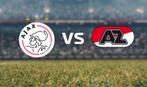 4 kaarten Ajax  -  AZ, Tickets en Kaartjes, Losse kaart, Drie personen of meer, Oktober