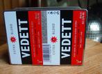 VEDETT BIERKAARTHUDER -METAAL-NIEUW-, Ophalen of Verzenden, Nieuw, Reclamebord, Plaat of Schild, Overige merken