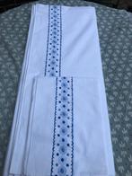 Nieuw! 1 pers dekbedovertrek 100% katoen, Eenpersoons, Wit, Dekbedovertrek, Nieuw