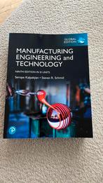Boek: manufacturing engineering and technology, Nieuw, Ophalen of Verzenden, Serope Kalpakjian en Steven Schmid, Overige onderwerpen