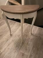 Half Ronde Tafel - Landelijke Stijl, Ophalen, 50 tot 100 cm, Zo goed als nieuw, Overige vormen