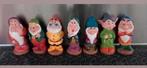 7 dwergen Disney rubber piep figuren 13cm, Ophalen, Overige figuren, Zo goed als nieuw, Beeldje of Figuurtje