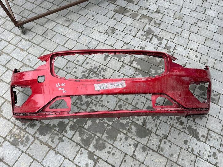 Volvo S60 III V60 II R-Design voorbumper, Auto-onderdelen, Carrosserie en Plaatwerk, Bumper, Volvo, Voor, Gebruikt, Ophalen of Verzenden