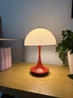 Blauwe retro inspired mushroom design lamp draadloos, Ophalen of Verzenden, Nieuw, Minder dan 50 cm